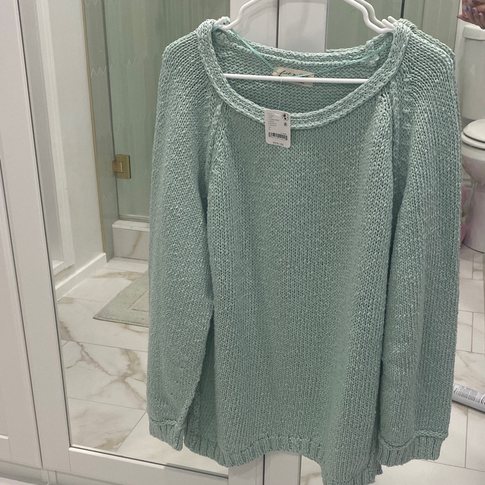 Free People Magnolia Knit Pullover